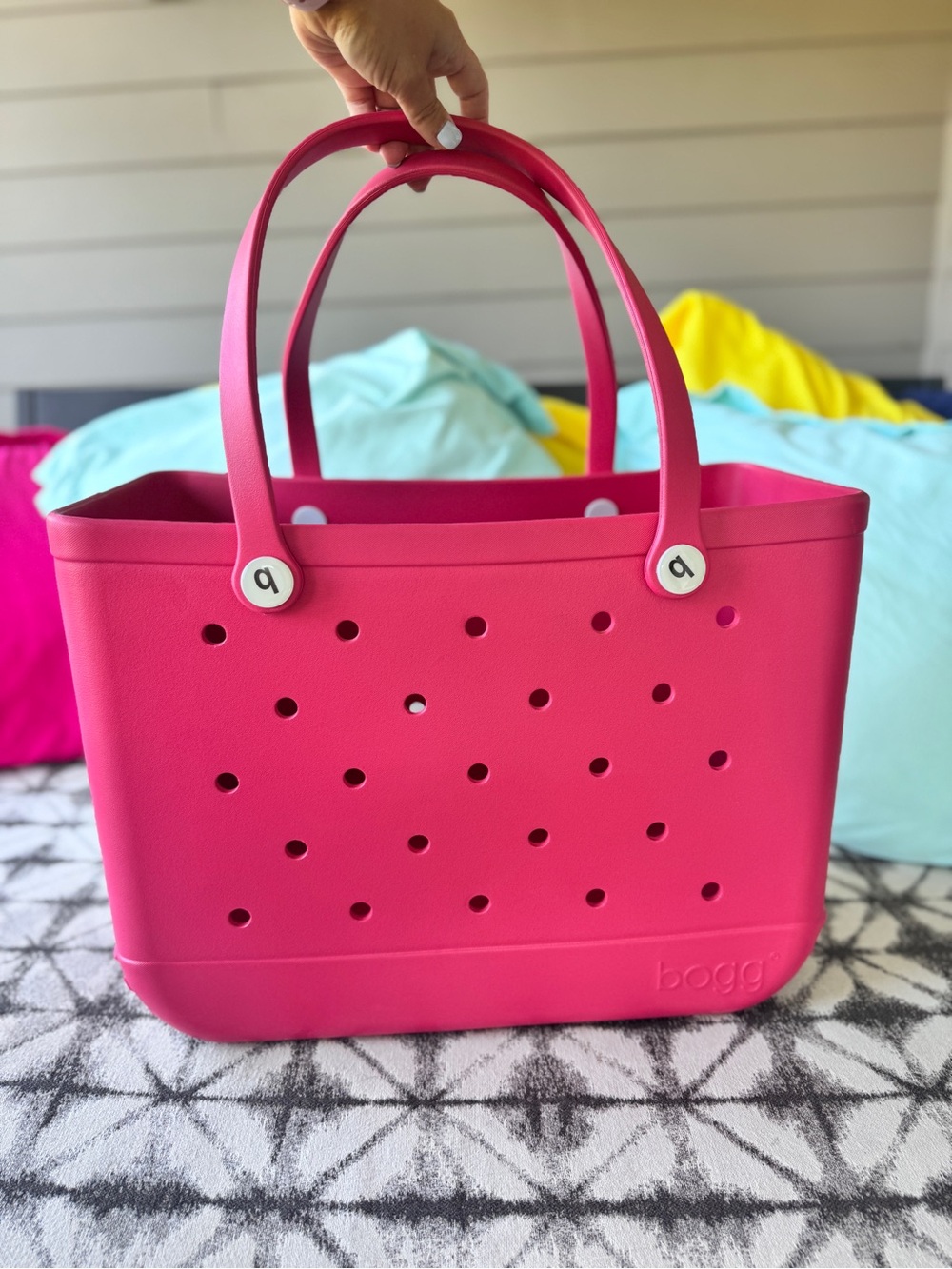 Red Bogg Bag- with 4 bag inserts and shoulder strap